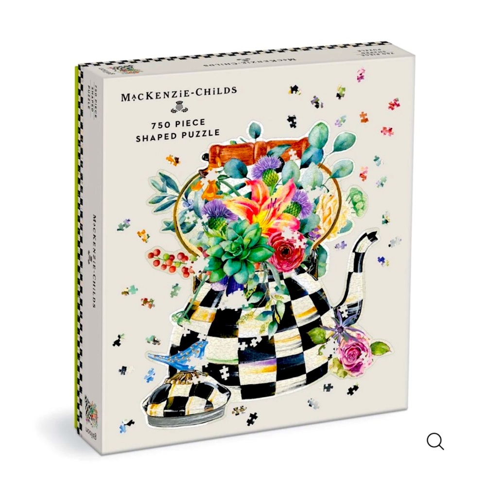 MacKenzie-Childs Blooming Kettle Puzzle 750 Pc.